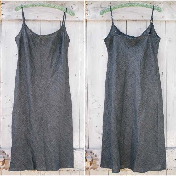 Nuthatch Dresses & Skirts - Nuthatch 100% Linen Midi Slip Dress